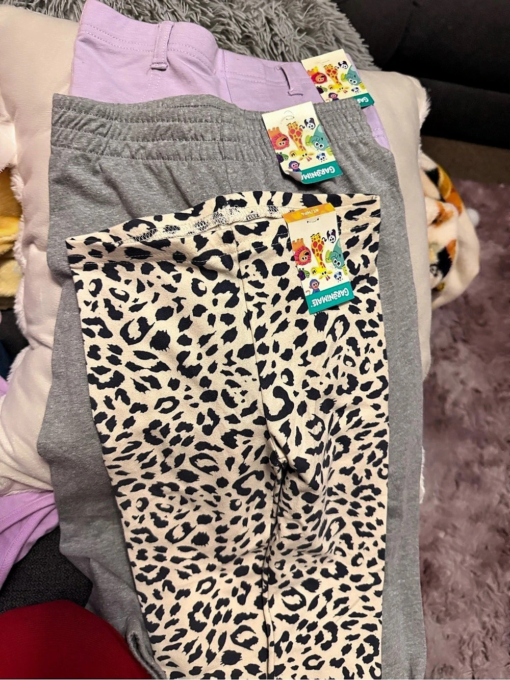 Garanimals 3pc toldders Girls pants set size 4T